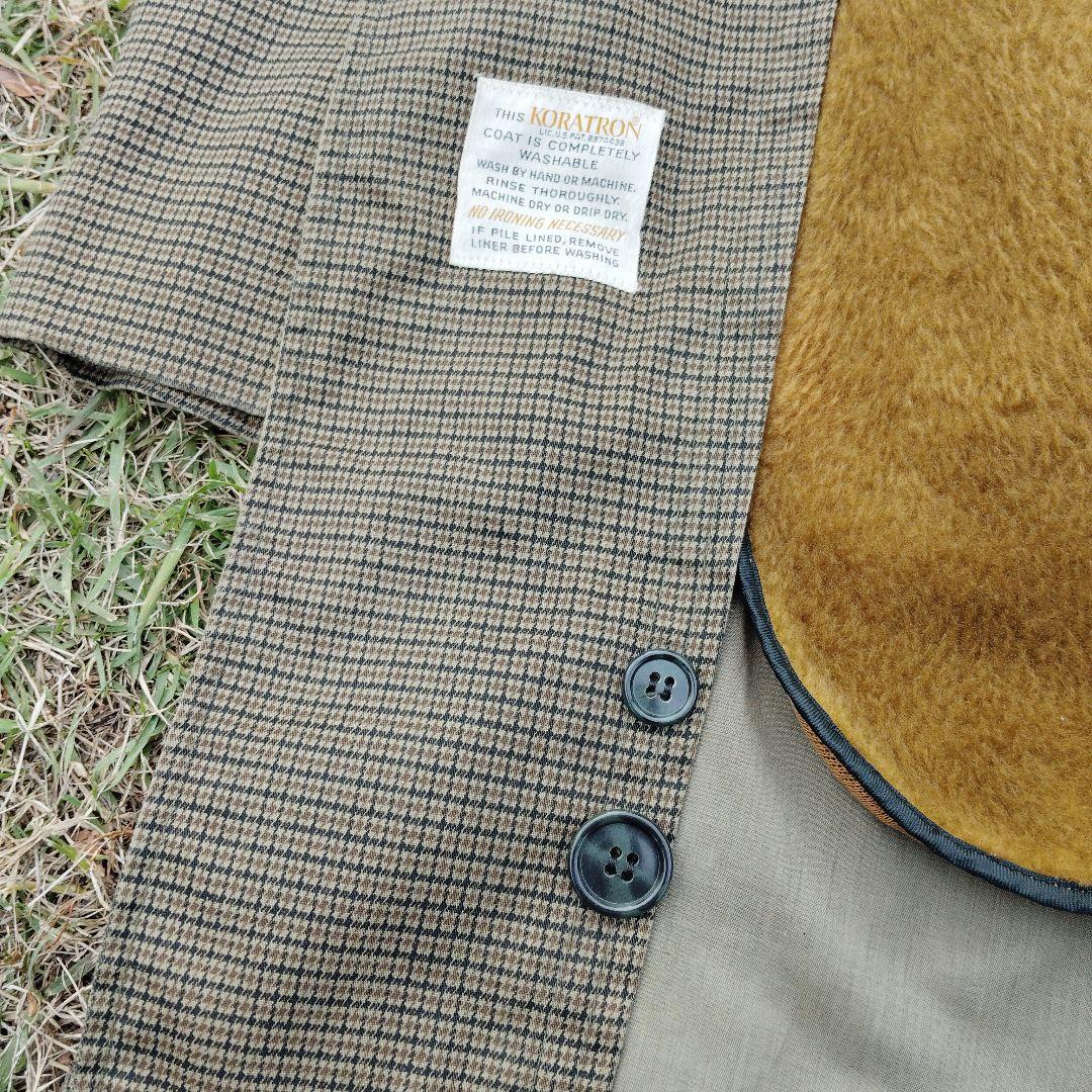 60~70年代ごろ KORATRON ガンクラブチェックコート