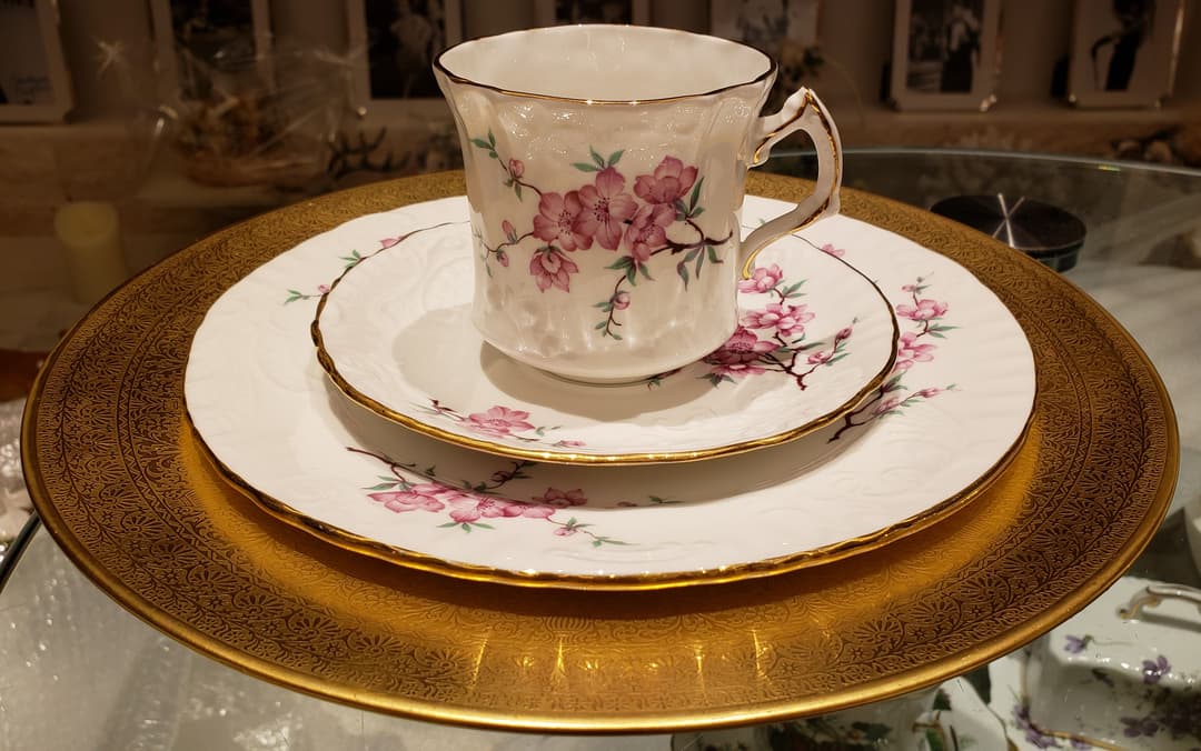 ロイヤル ババリア フッチェンロイター ゼルプ 金彩 ディナープレート