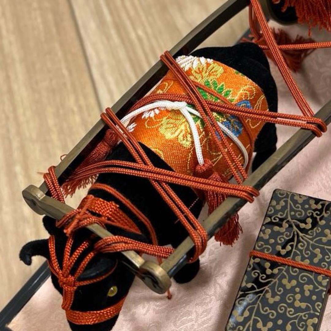 雛人形　桃の節句　雛道具　特大　唐草