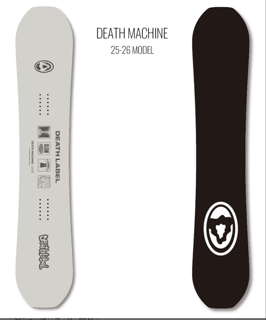 DEATH LABEL DEATH MACHINE 25-26モデル