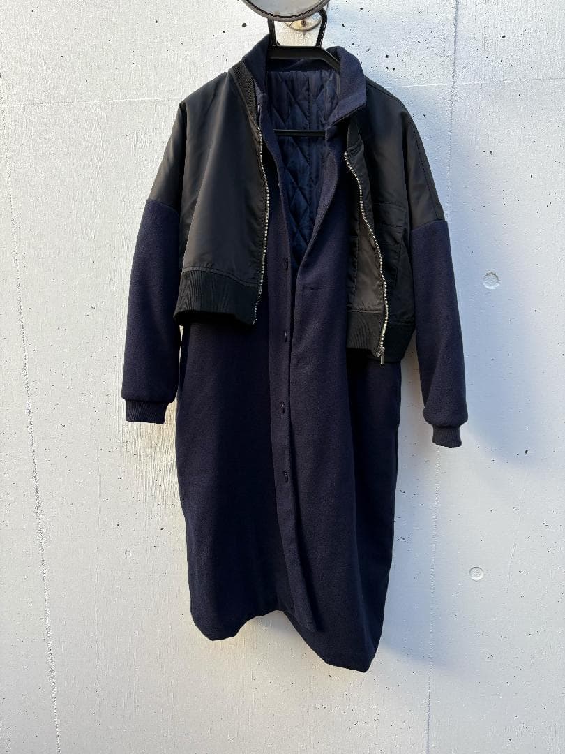 ☆antiqua☆アンティカ ドッキングコート コートMA-1 完売品