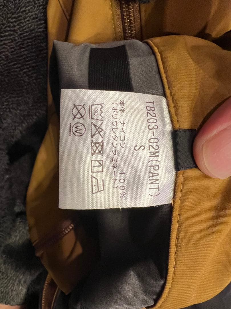 Teton Bros. スノーボードビブパンツ ブラウン