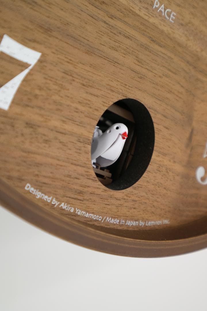 美品 Lemnos タカタレムノス カッコー時計 壁掛け時計 LC11-09