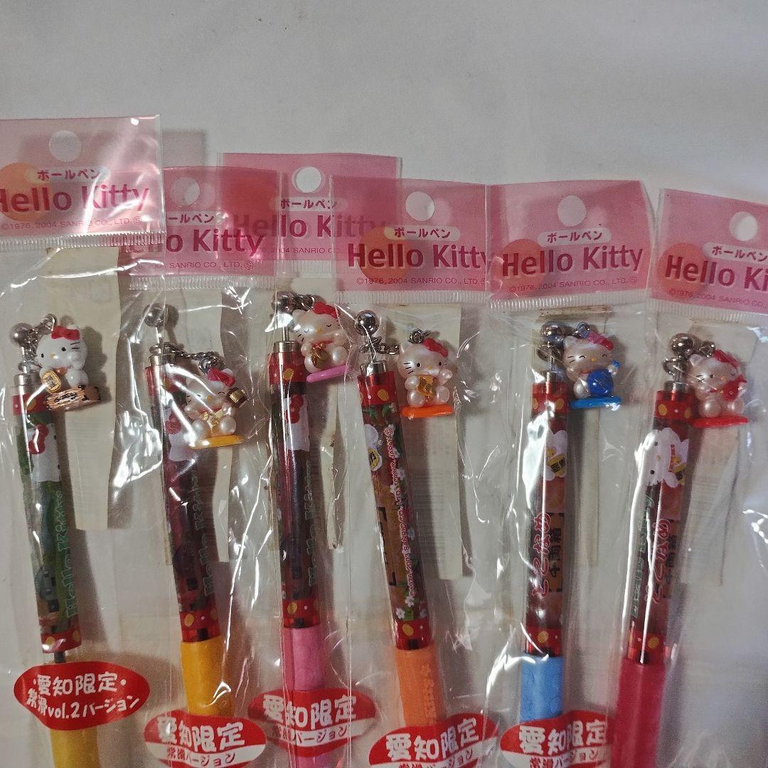 【たんぽぽ】　御当地キティ　ボールペン　招き猫