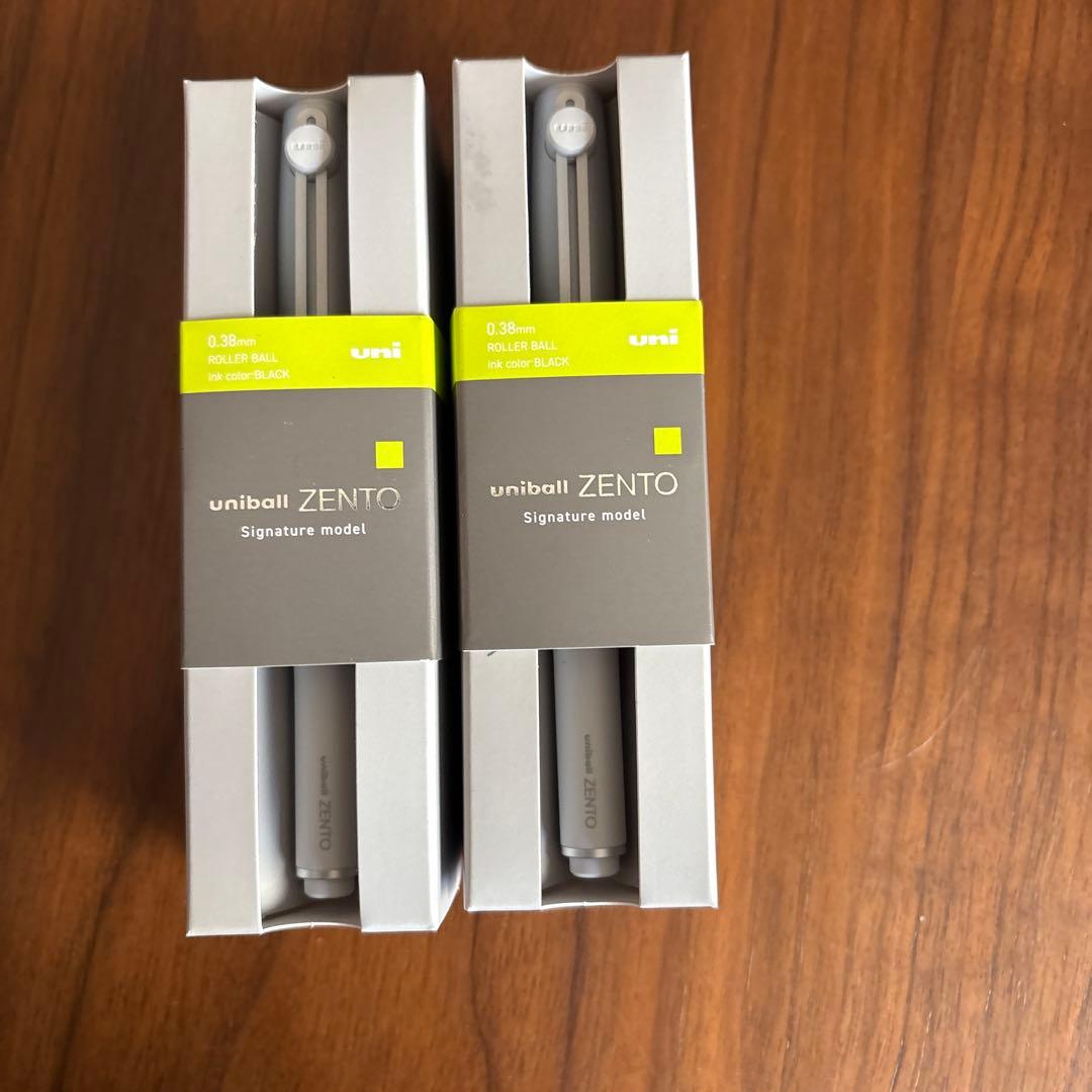 uni ZENTO Signature model ボールペン 2本セット