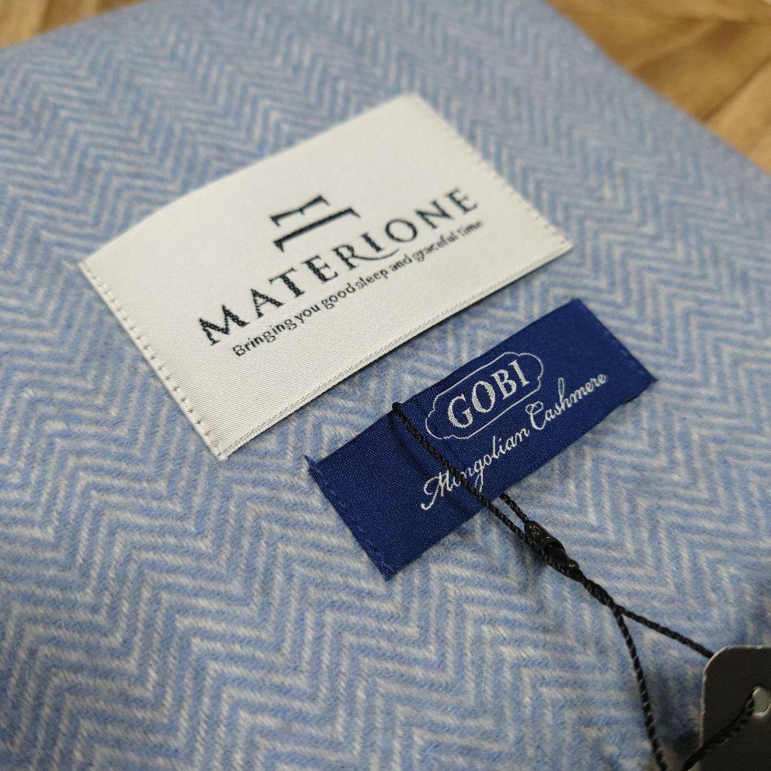 GOBI　カシミヤひざ掛け　西川　マフラー　ショール