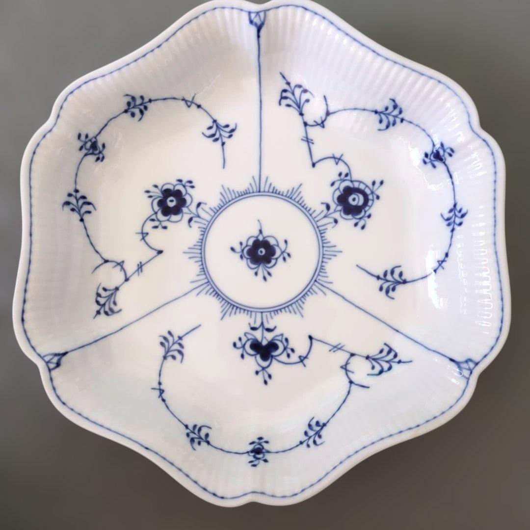 ♡レア！美品　ロイヤルコペンハーゲン ブルーフルーテッド　大皿