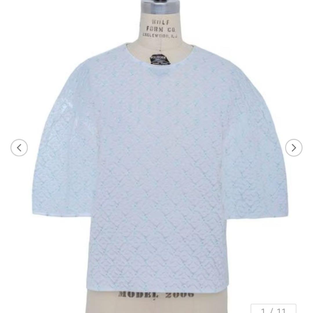 DRAWER 2024ss M.SUMMER1 パフィージャカード ブラウス