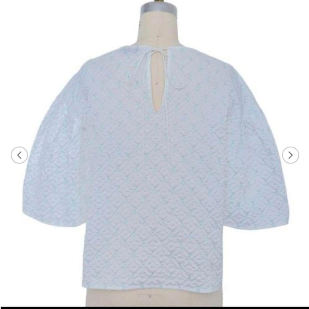 DRAWER 2024ss M.SUMMER1 パフィージャカード ブラウス