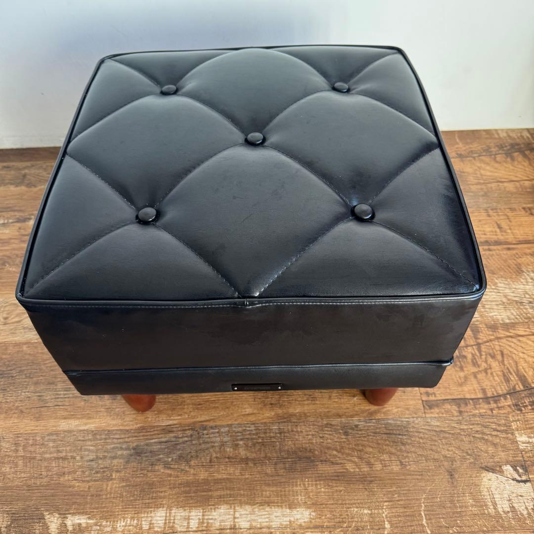 カリモク60オットマンスタンダードブラック