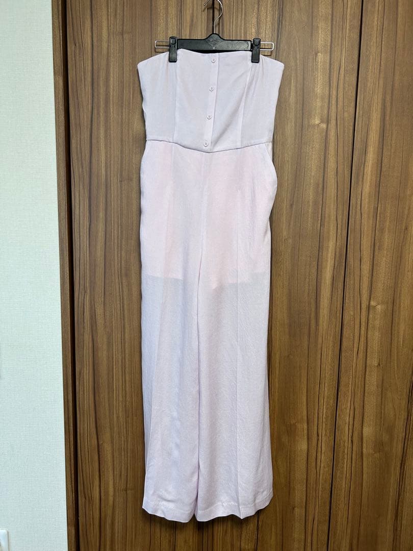 新品★ VEST SET BARE TOP ROMPERS