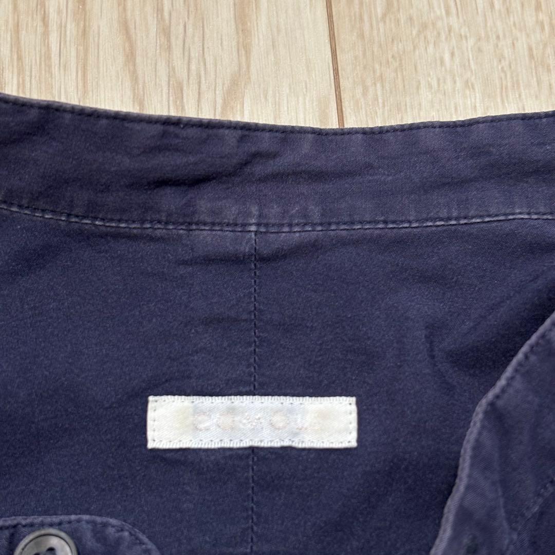 【名作良品】comoli コモリ バンドカラーシャツ 3