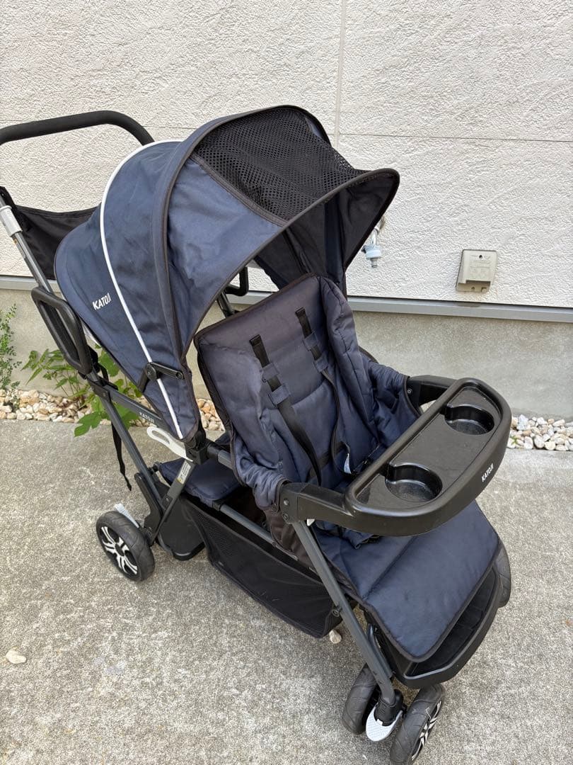 カトージ　2人でゴー　ベビーカー