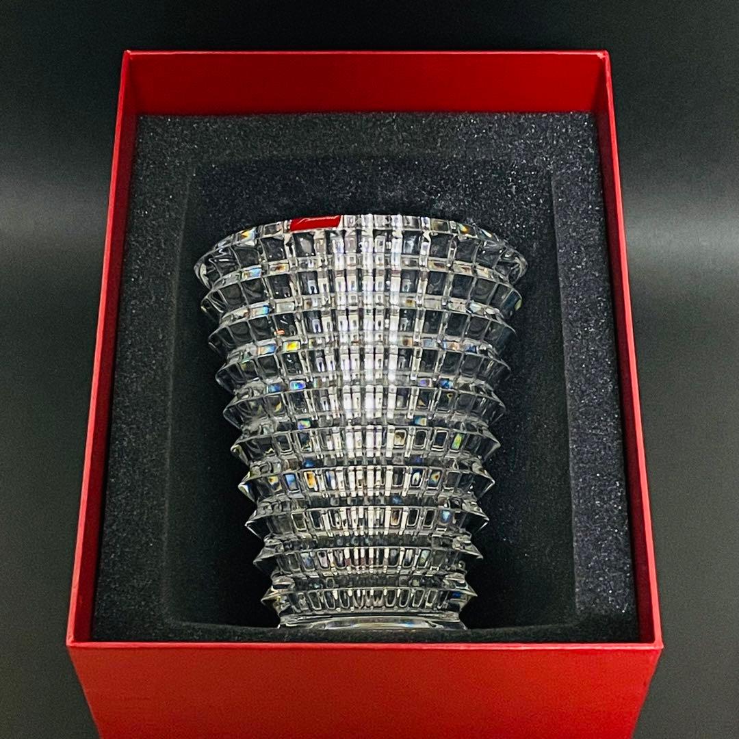 未使用 Baccarat バカラ アイベース Ｓサイズ 花瓶 フラワーベース