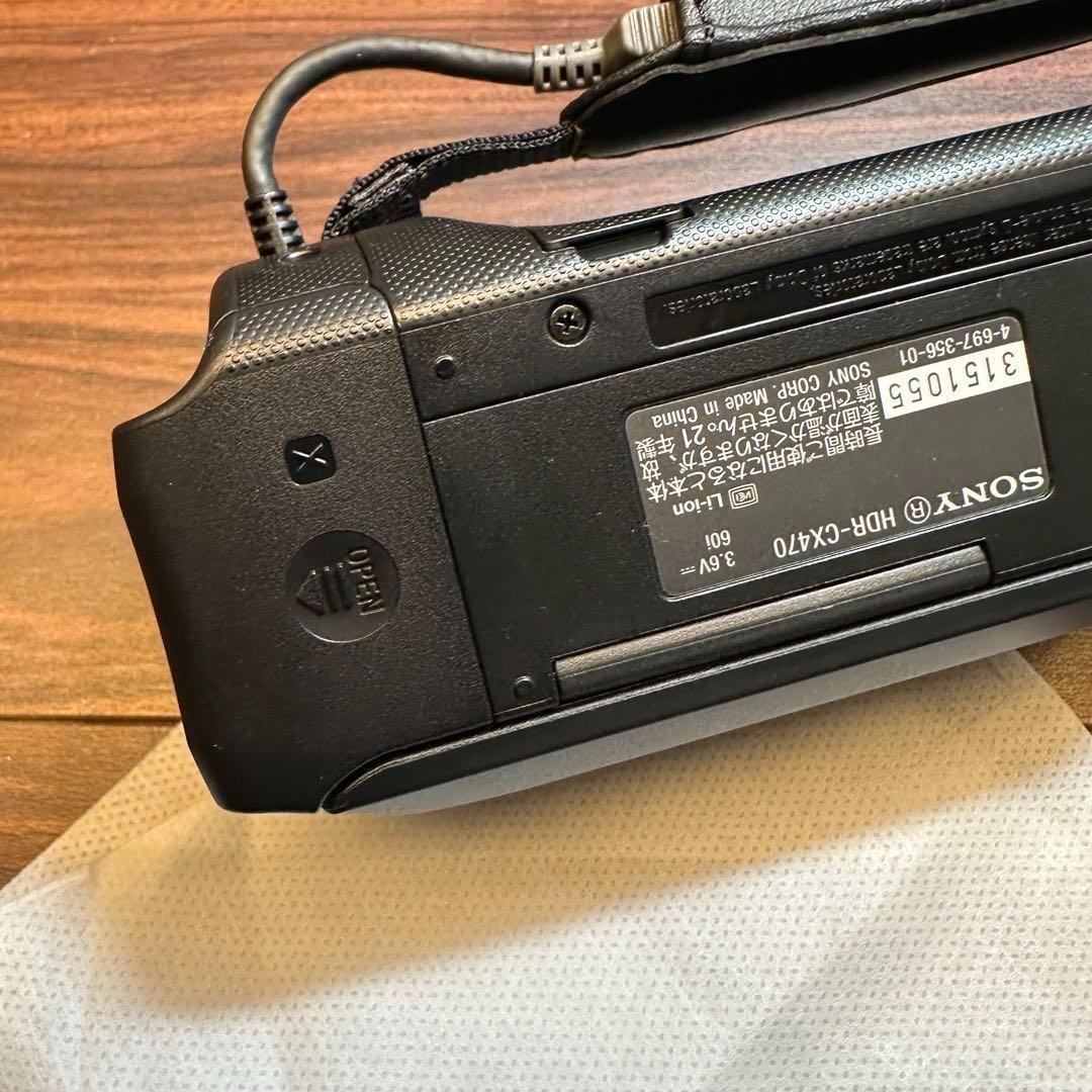 SONY HDR-CX470 ビデオカメラ 2777