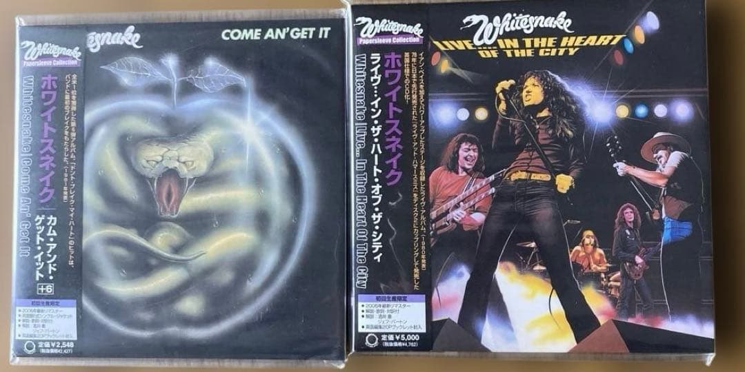 『Whitesnake』 紙ジャケCDセット 6枚セット