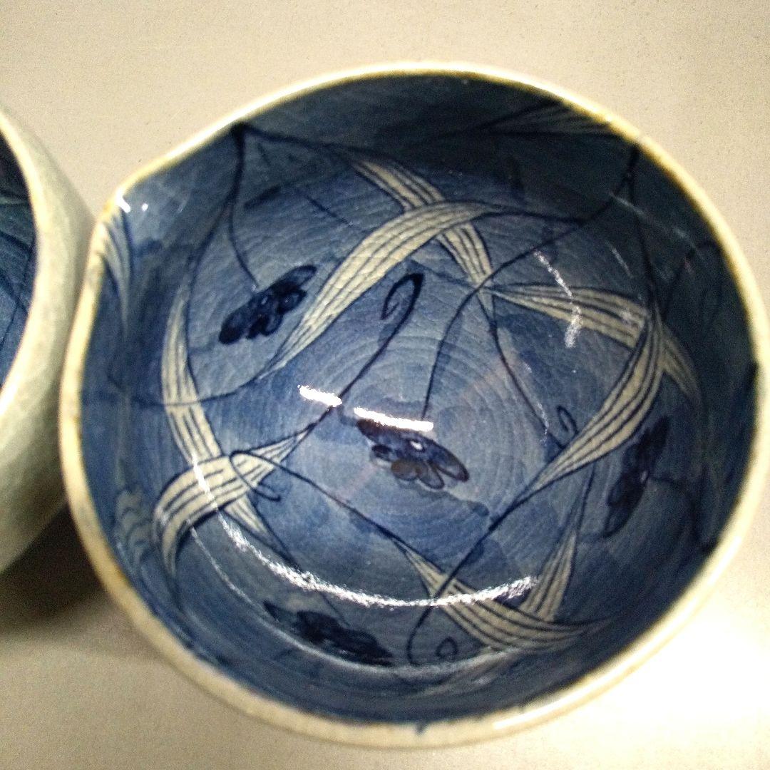 新品未使用　有田焼　辻修窯　レンゲ柄　小鉢揃　陶器　レア　お洒落　お皿