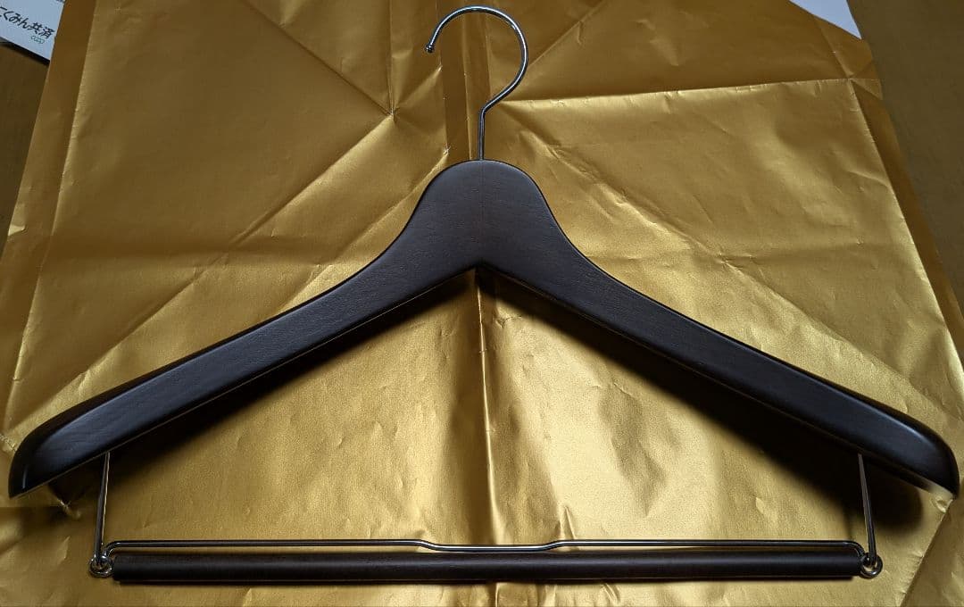 【廃盤品】【超美品】ナカタハンガー　5本セット　メンズ　43センチ