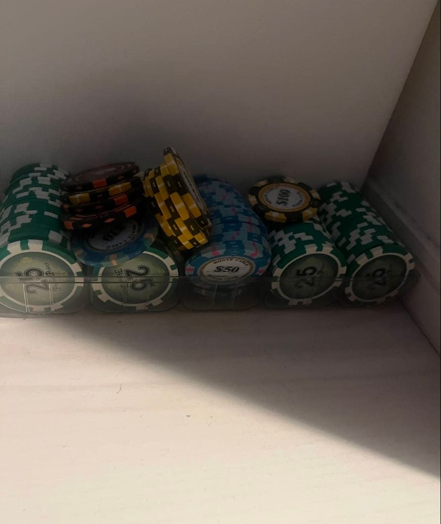 ポーカーテーブル チップ セット