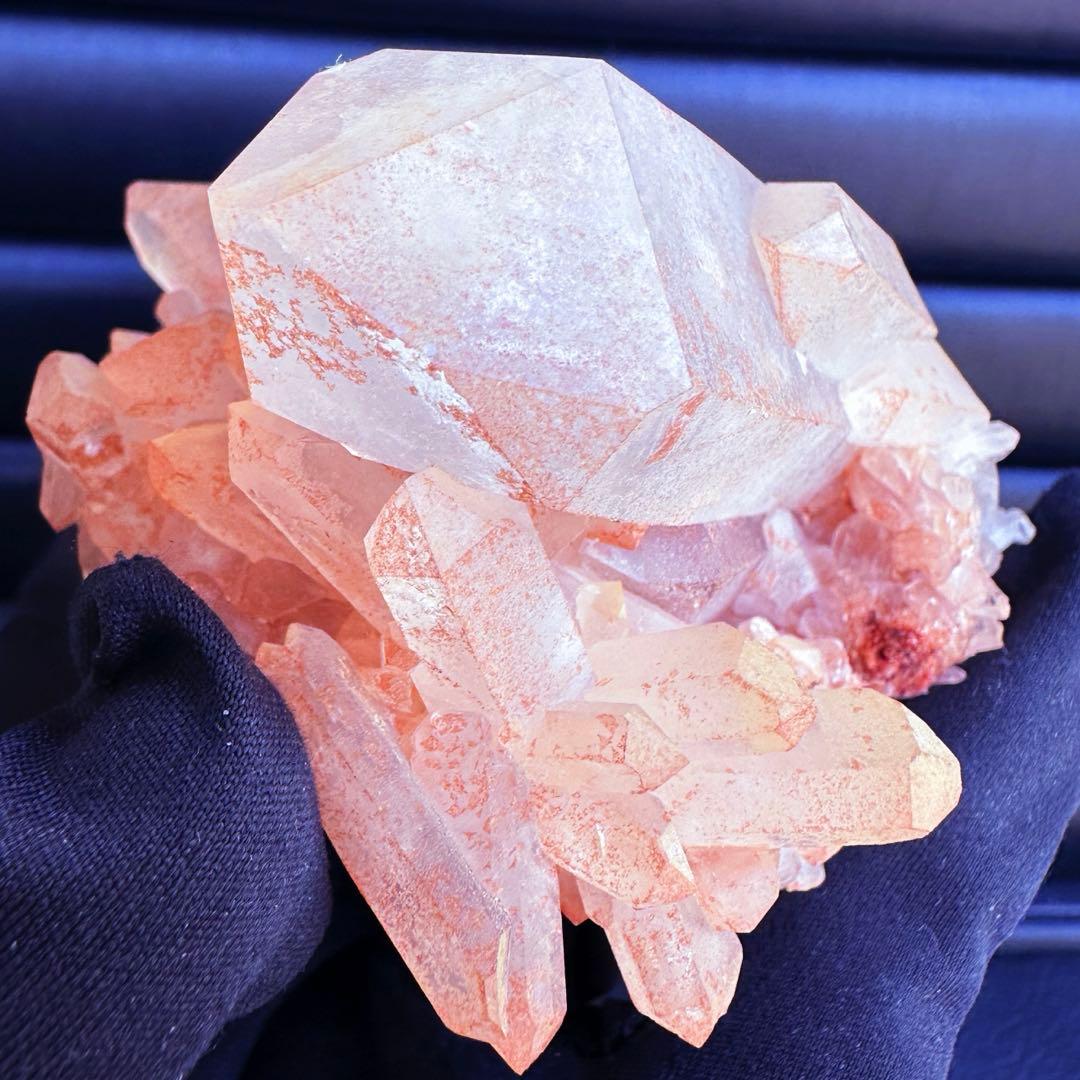 爆レア❗️浄化❗️超綺麗♡超強いパワー ピンク ヒマラヤ クラスター天然石A1547