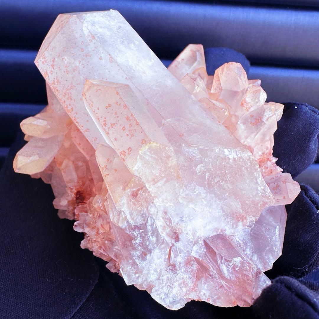 爆レア❗️浄化❗️超綺麗♡超強いパワー ピンク ヒマラヤ クラスター天然石A1547