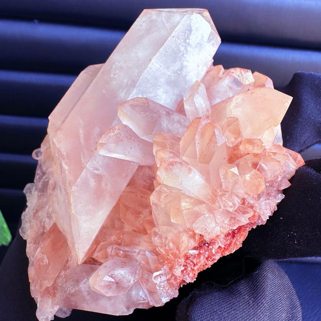 爆レア❗️浄化❗️超綺麗♡超強いパワー ピンク ヒマラヤ クラスター天然石A1547