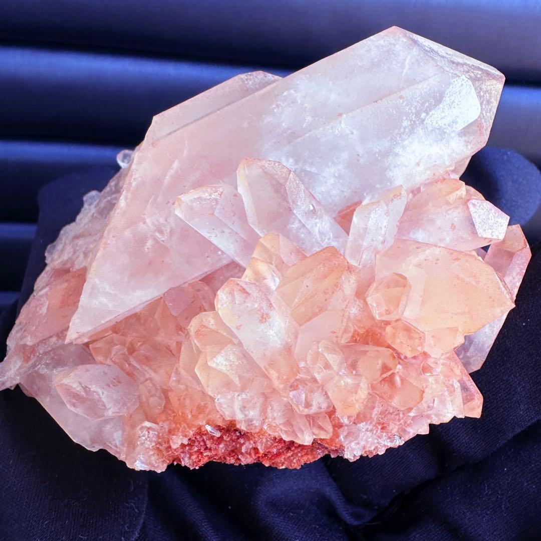 爆レア❗️浄化❗️超綺麗♡超強いパワー ピンク ヒマラヤ クラスター天然石A1547