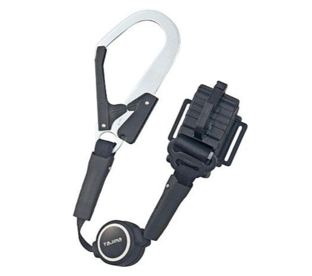 ⚫タジマ 胴ベルト用ランヤードER150縦型Ｌ1