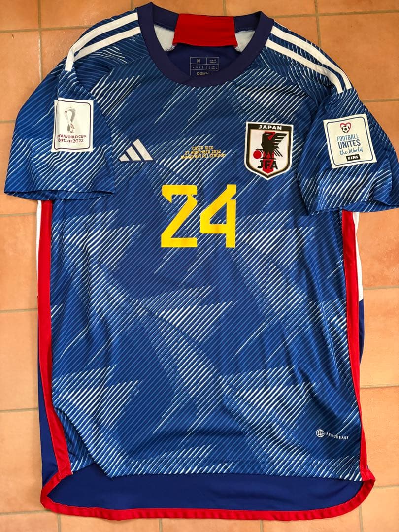 相馬勇紀 日本代表 サイン入り ユニフォーム 町田ゼルビア ワールドカップ