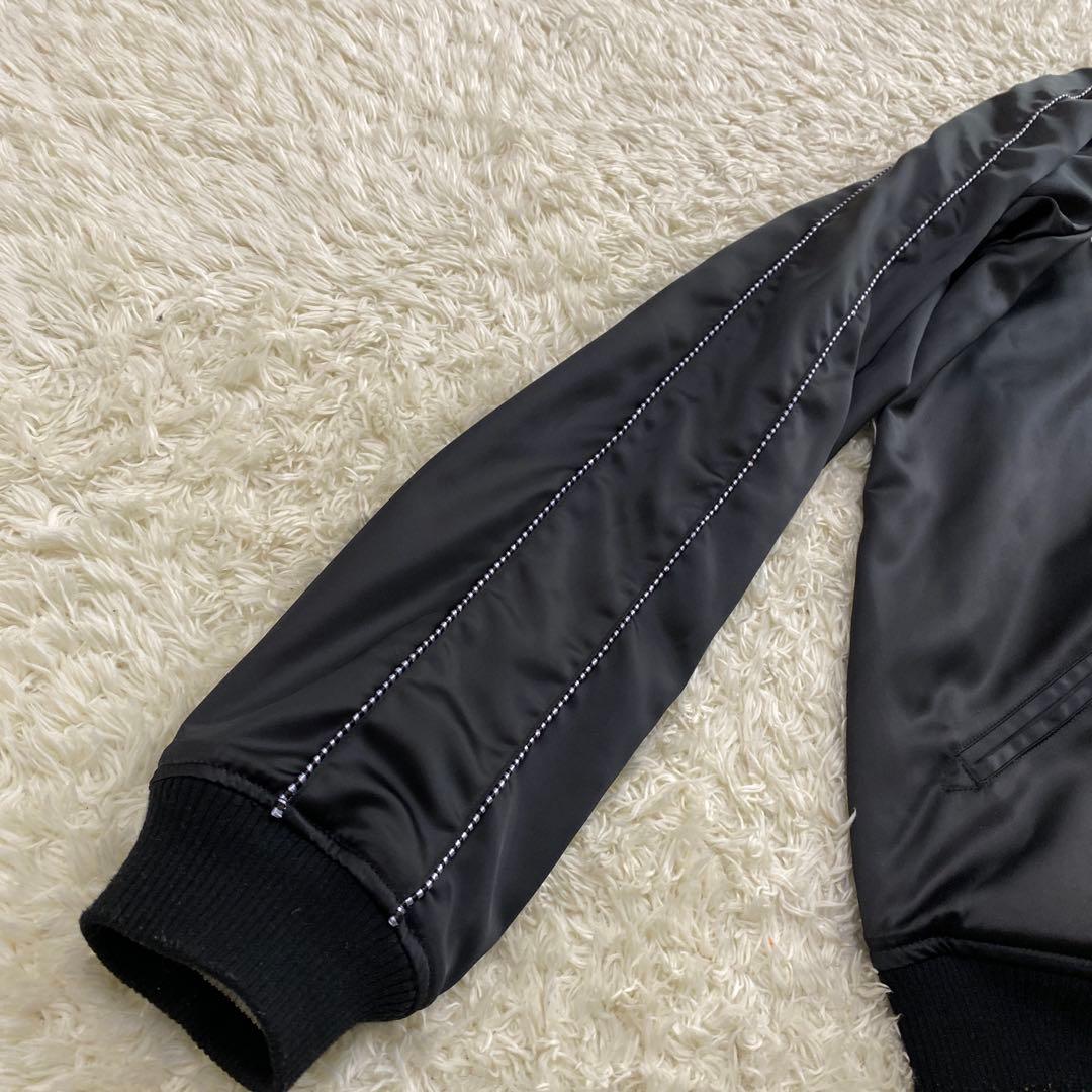 ○抜刀娘 スカジャン リバーシブル2way 超豪華刺繍 和柄　サイズXL