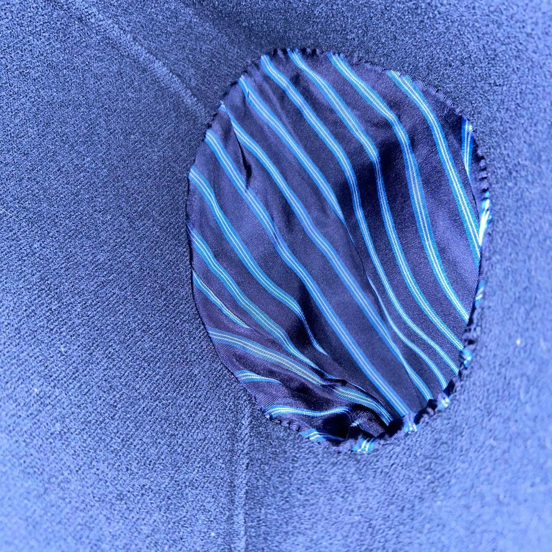 極美品　drawer シルクブレンド　チェスターコート　開襟　2ボタン