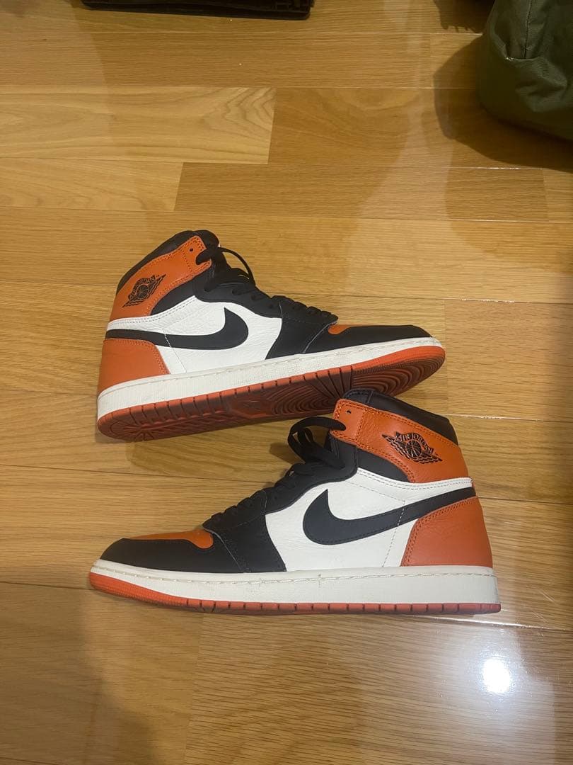 ジョーダン1 シャタバ　Nike Air Jordan 1 オレンジ/ブラック