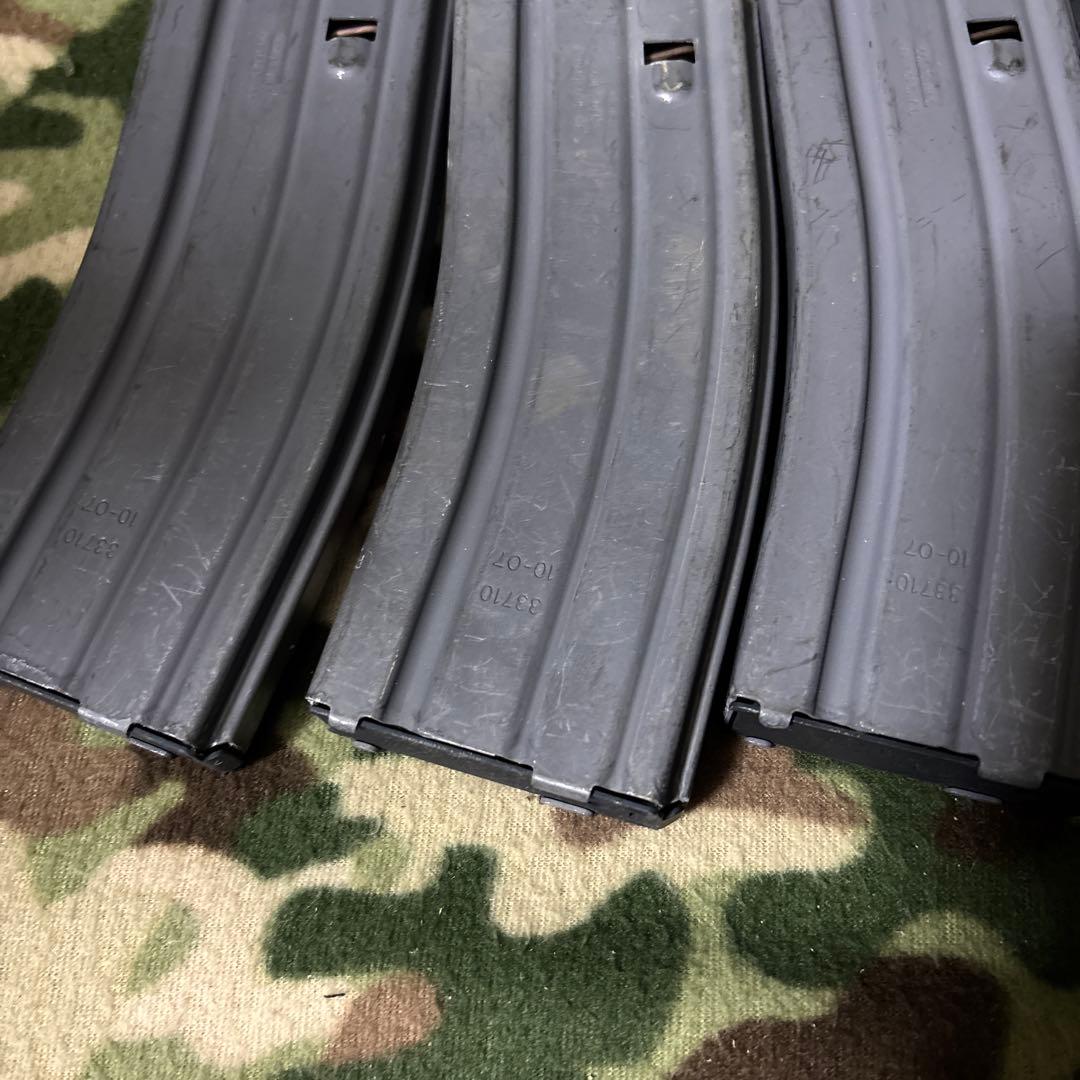 米軍　実物　マガジンM16 M4 COLT社製33710/10-07年8本セット