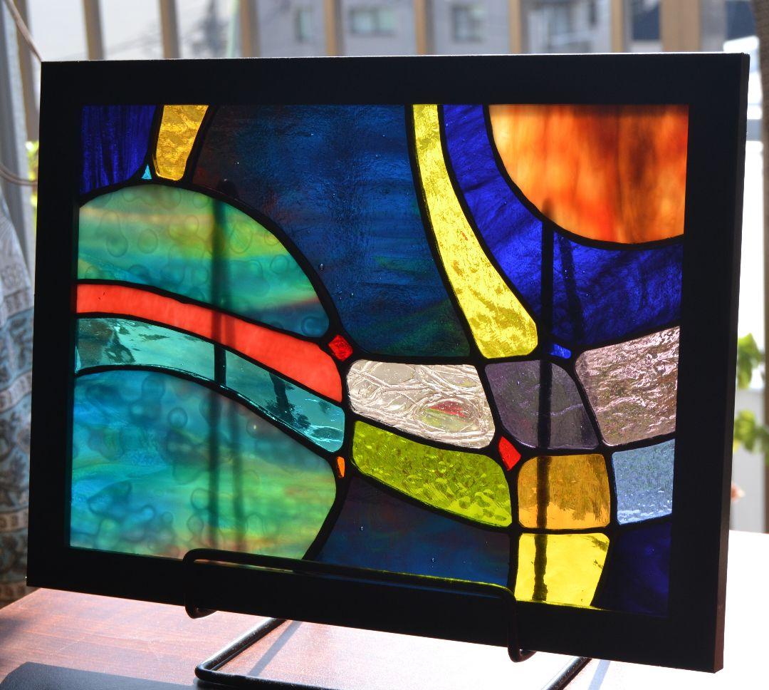 ステンドグラスパネル