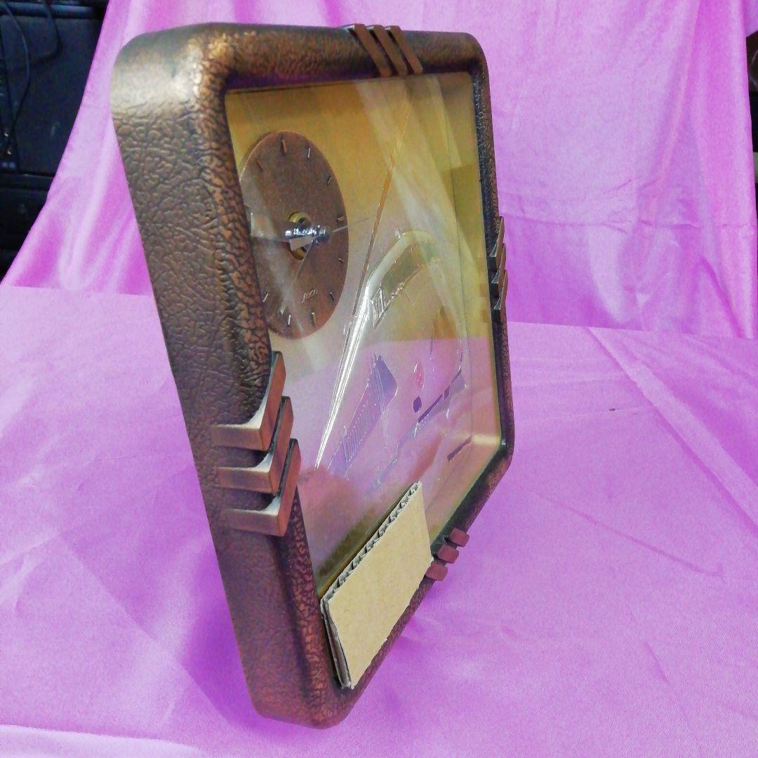 鹿児島鉄道管理局退職記念置き時計　新幹線