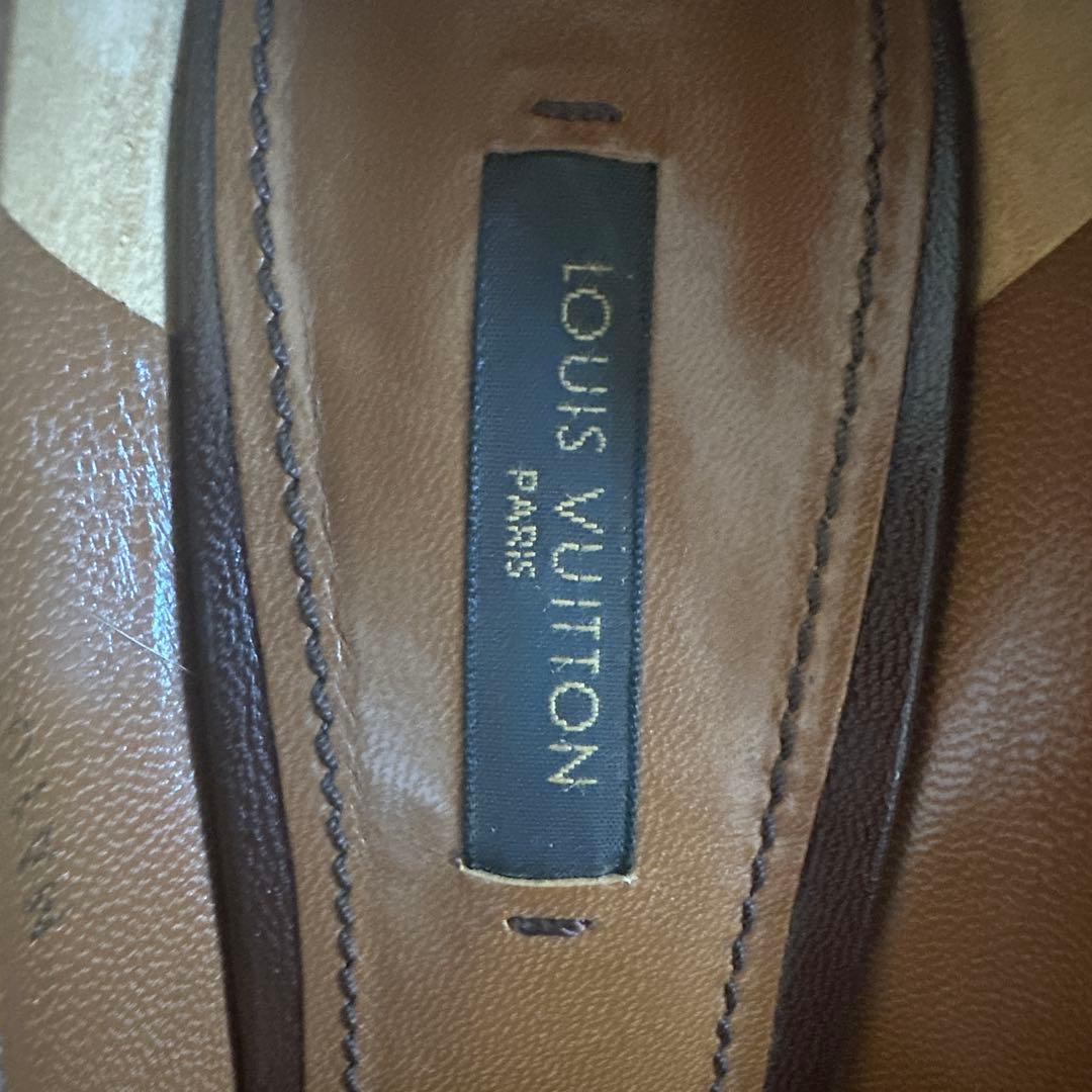 Louis Vuitton ブラウンハイヒール36