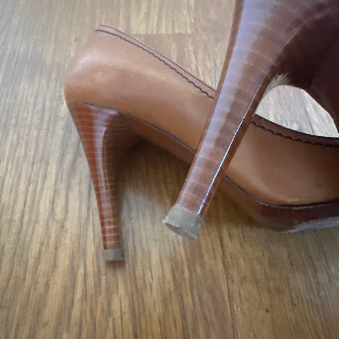 Louis Vuitton ブラウンハイヒール36