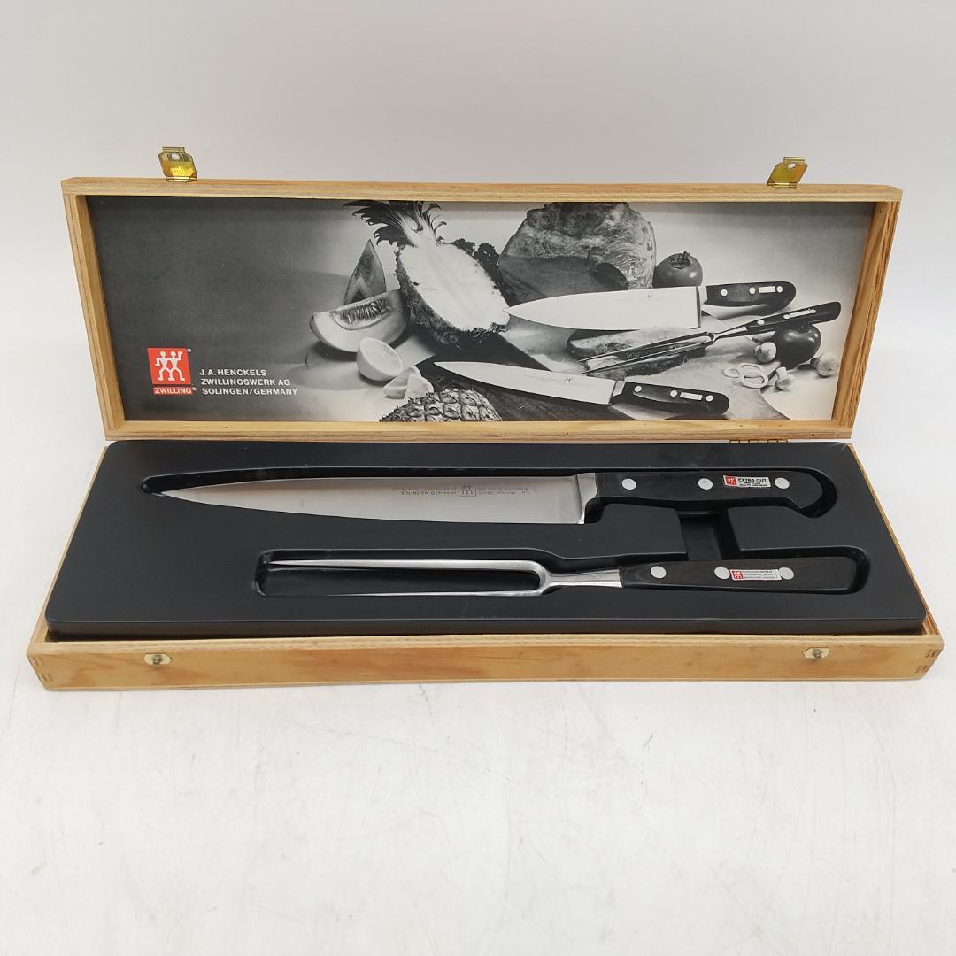 2771番 ツヴィリング ステークナイフ フォークセット 箱付