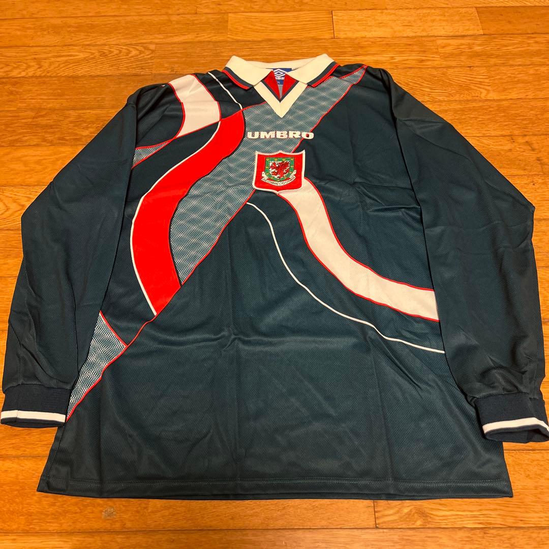 90s UMBRO ウェールズ代表 94-95 ユニフォーム　ゲームシャツ XL