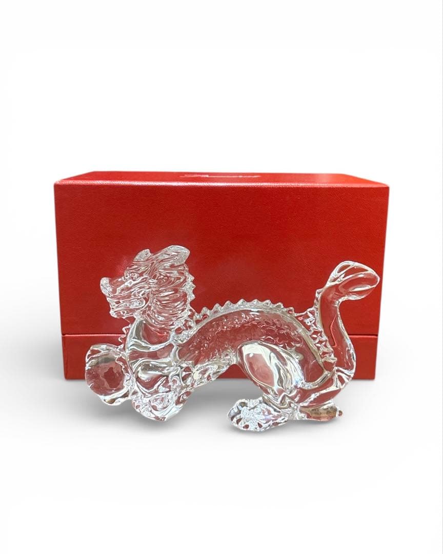 【Baccarat】新品！干支　ドラゴン 龍 辰　フィギュリン　インテリア