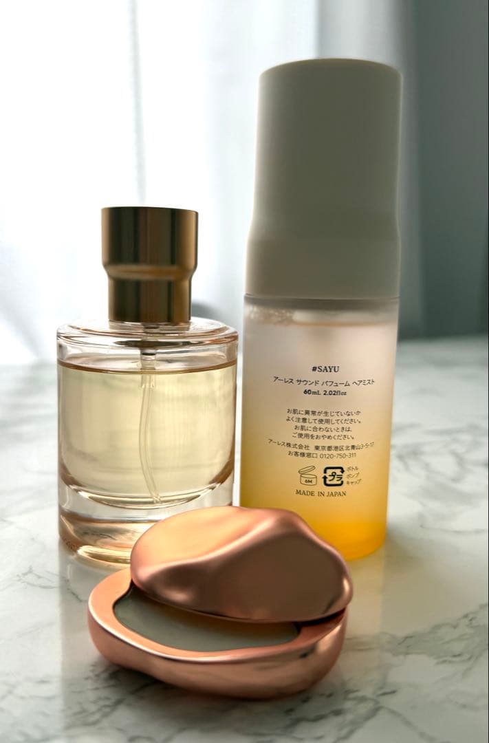 AHRES Sound Skin Perfume SAYU☆3点セット