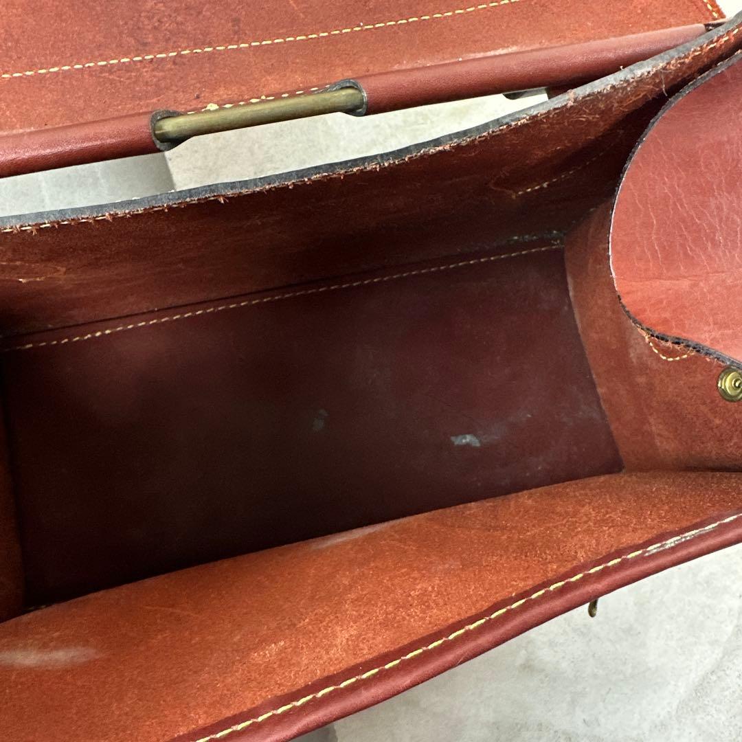 HOLLAND SPORT USA 牛革 アメリカ製 ショルダーバッグ レザー