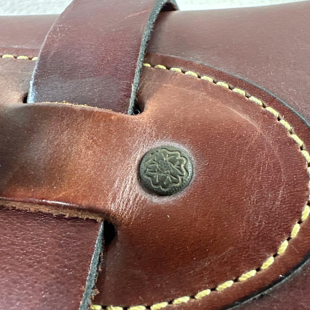 HOLLAND SPORT USA 牛革 アメリカ製 ショルダーバッグ レザー