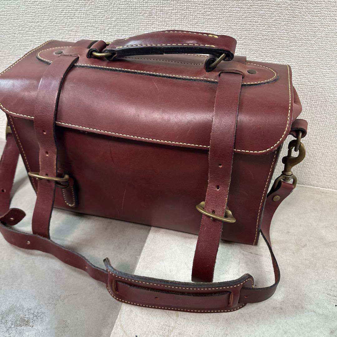 HOLLAND SPORT USA 牛革 アメリカ製 ショルダーバッグ レザー