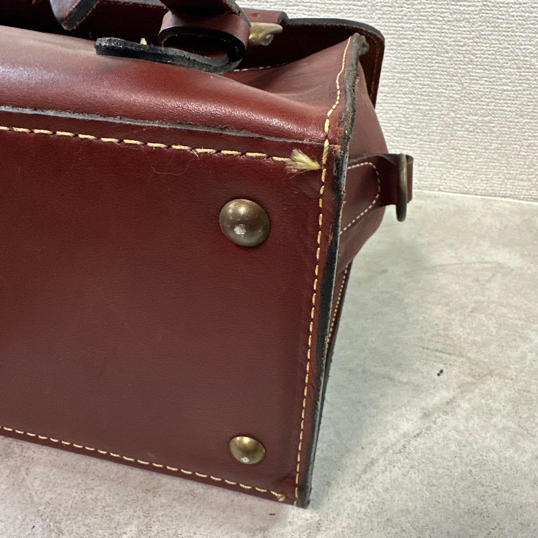 HOLLAND SPORT USA 牛革 アメリカ製 ショルダーバッグ レザー