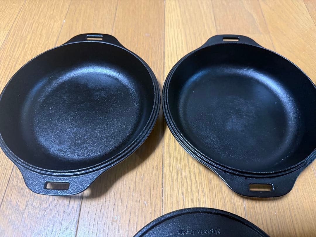 値下げ 美品 peakコンボダッチデュオ CS-550 シーズニング済み