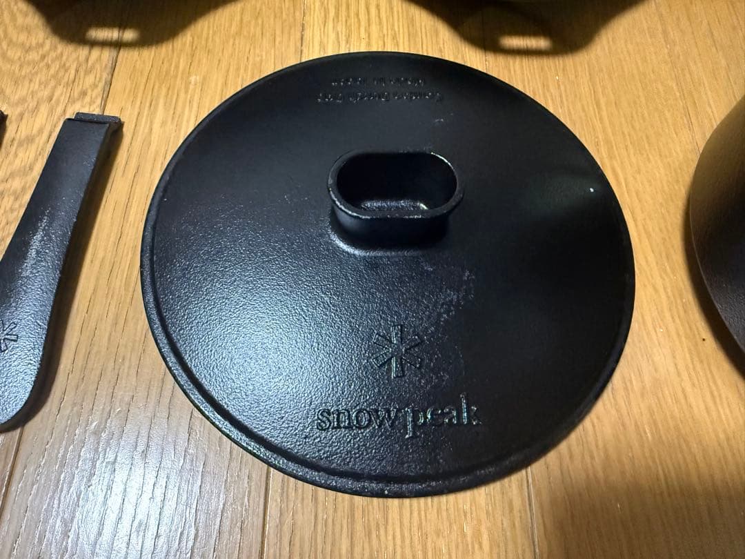 値下げ 美品 peakコンボダッチデュオ CS-550 シーズニング済み