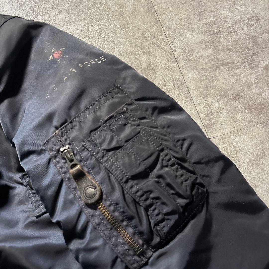 alpha 50s 復刻　ma-1 flight jacket navy 36