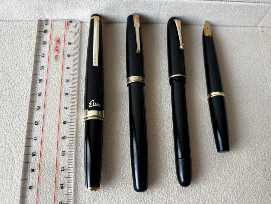 18K 14K パイロット　PILOT morison 万年筆　4本セット