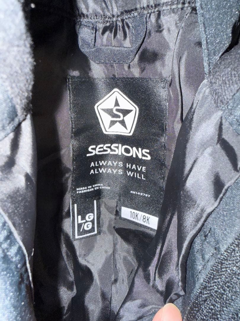 22s SESSIONSスノーボードウェア 上下セット